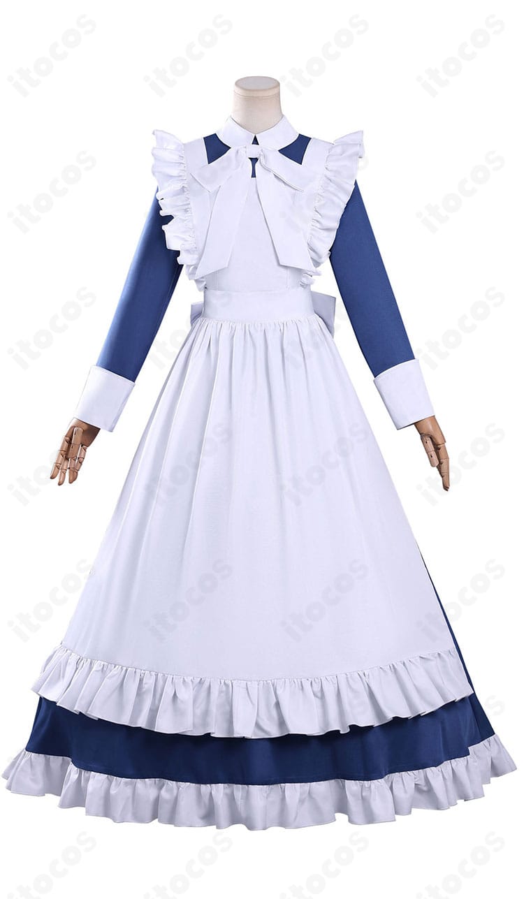 機械じかけのマリー マリー メイド服コスプレ衣装の正面全身カット