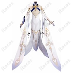 原神 イスタロト（時の執政）高再現コスプレ衣装｜エレガントな神官風で撮影映え - 2枚目の画像（サムネイル）