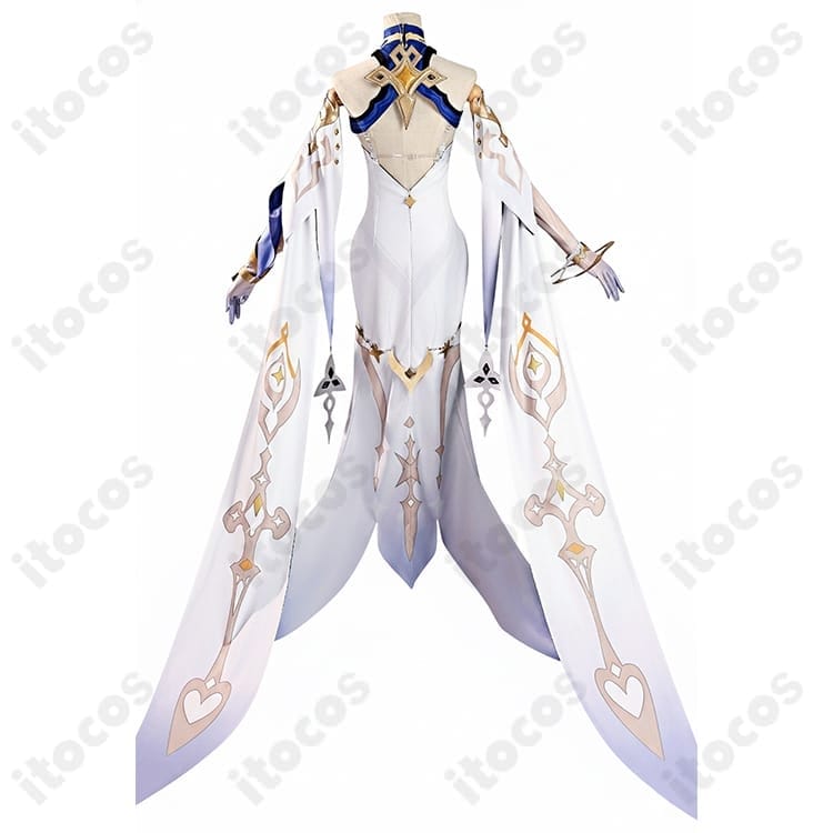 原神 イスタロト（時の執政）高再現コスプレ衣装｜エレガントな神官風で撮影映え - 2枚目の画像