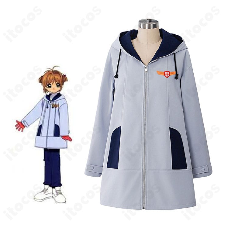 カードキャプターさくら 木之本桜の友枝小学校ウィンドブレーカー衣装一式の全体イメージ写真