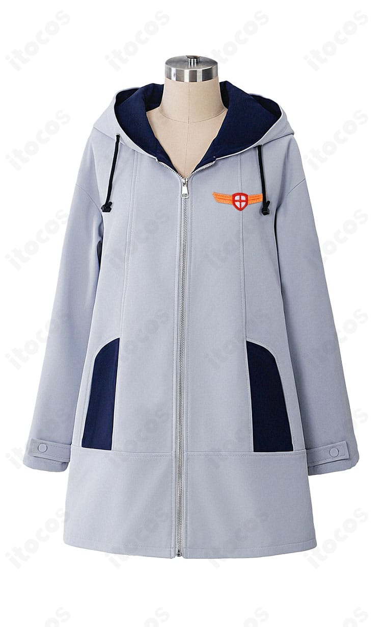 木之本桜 友枝小学校ウィンドブレーカーの正面デザインが分かる商品写真