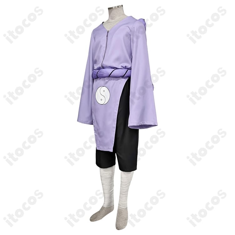 NARUTO -ナルト- 君麻呂 戦闘服コスプレ 高再現で動きやすく撮影・イベントに最適 - 2枚目の画像