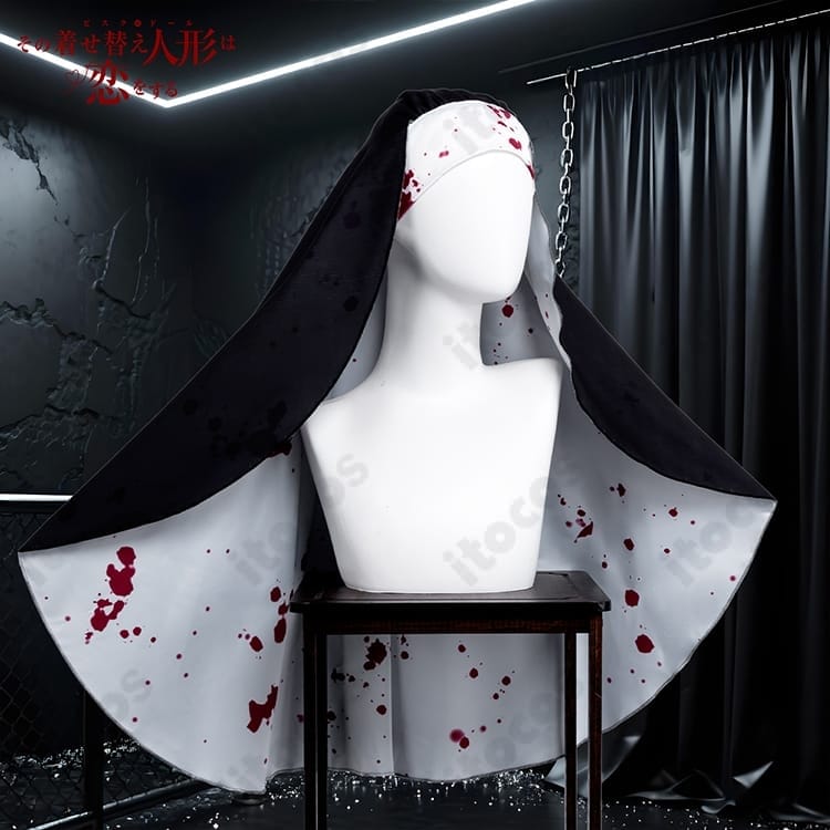 喜多川海夢 Rose修道服コスプレ｜清楚×ゴシックで高再現、撮影映えするシスター衣装 - 4枚目の画像