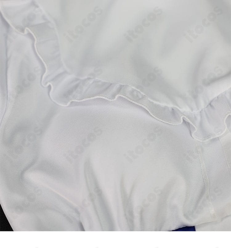 レム 誕生日生活2025 コスプレ衣装 襟元デザインのディテール｜レースと装飾の質感