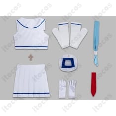 SAO 結城明日奈 セーラー服コスプレ衣装 清楚シルエットで高再現・イベント映え - 5枚目の画像（サムネイル）