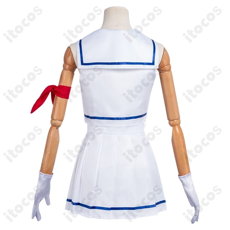 SAO 結城明日奈 セーラー服コスプレ衣装 清楚シルエットで高再現・イベント映え - 2枚目の画像