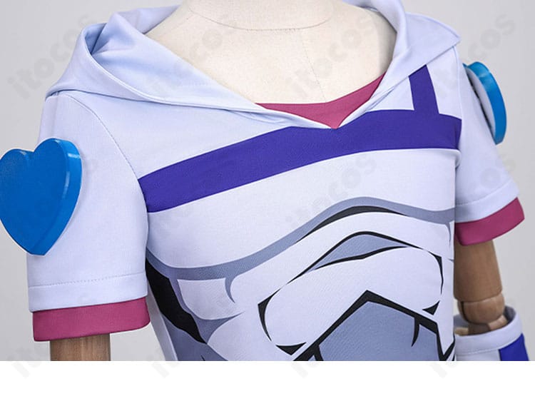 ジョニィ・ジョースター 衣襟ディテール｜模様と縫製を近接で確認