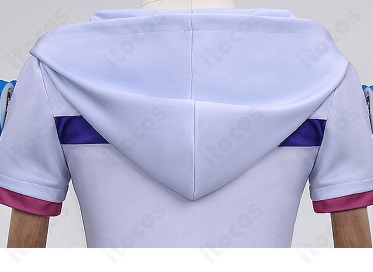 ジョニィ・ジョースター コスプレ 背面フードの近接写真｜立体感と形状確認