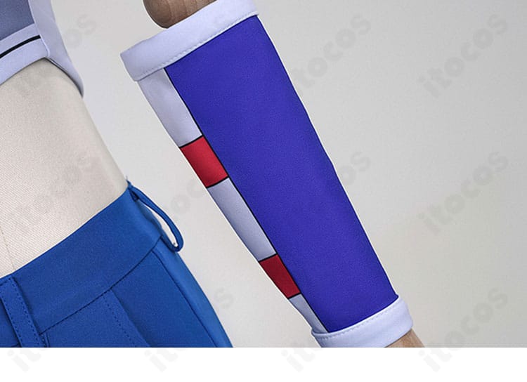 ジョニィ・ジョースター アームカバー・袖ディテール｜装飾パーツの質感