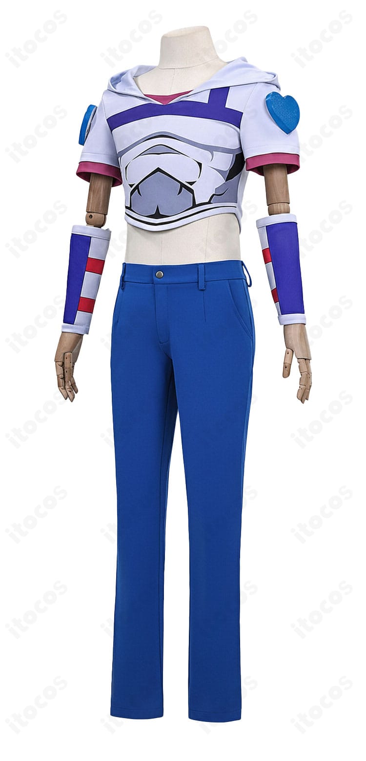 ジョニィ・ジョースター コスプレ 左側面｜ジョジョ7部らしいラインと装飾の配置