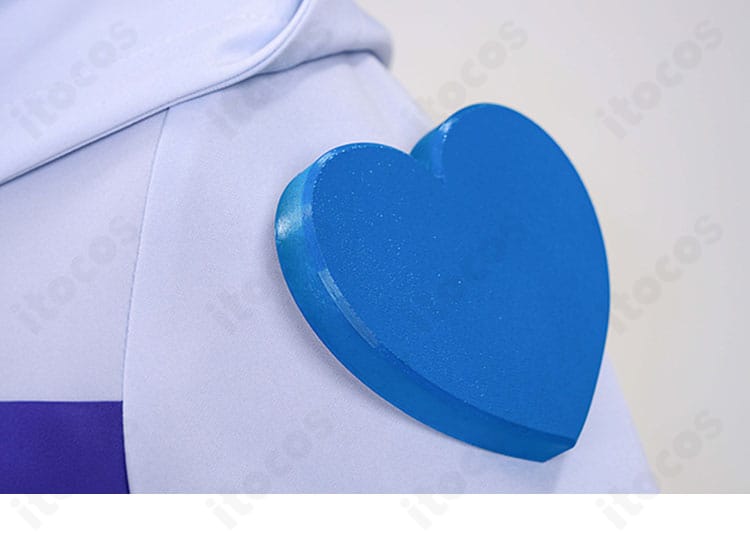 ジョニィ・ジョースター 肩の青いハート装飾アップ｜特徴モチーフの再現