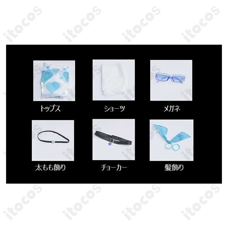 PA-15 奇怪・とろろもち コスプレ衣装｜可愛い×セクシーな高再現セットでイベント映え - 6枚目の画像