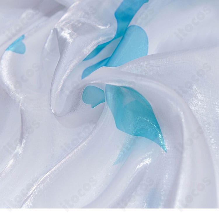 PA-15 奇怪・とろろもち コスプレ衣装 生地質感アップ｜表面の風合いと色味を確認できる拡大写真