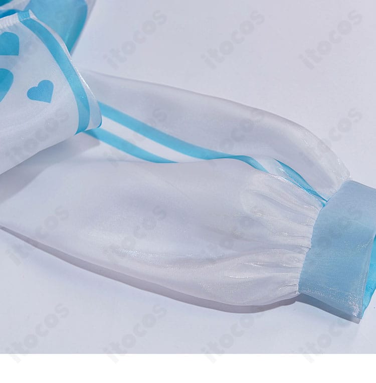 PA-15 コスプレ衣装 袖部分ディテール｜ステッチと意匠ラインの質感が伝わるアップ