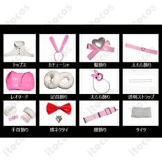 ミルク ブルーミングバニー コスプレ｜高発色＆簡単着脱で撮影会・イベントに最適 - 6枚目の画像（サムネイル）