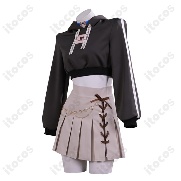 ホロライブ さくらみこ miCometベア衣装 再現度重視の学園系セット、撮影も快適 - 7枚目の画像