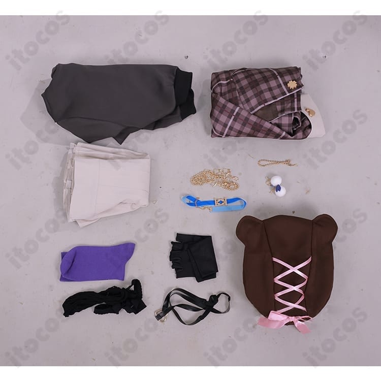 ホロライブ さくらみこ miCometベア衣装 再現度重視の学園系セット、撮影も快適 - 10枚目の画像