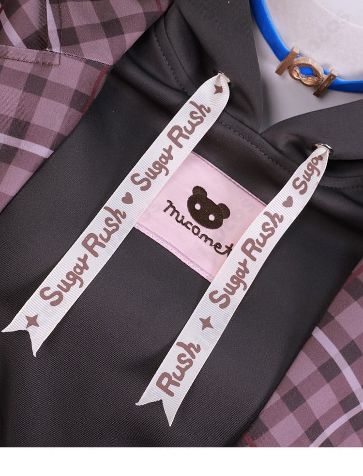 miCometベアブランド衣装 襟元装飾とステッチのディテール