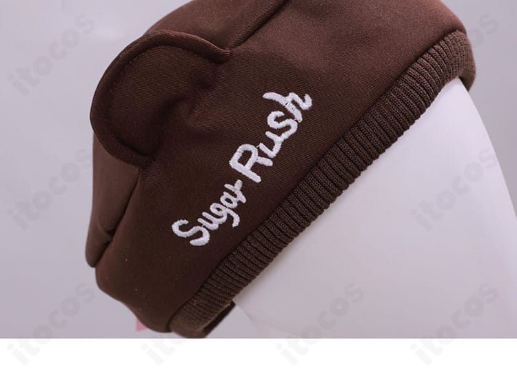 miCometベアブランド衣装 帽子側面の装飾ディテール