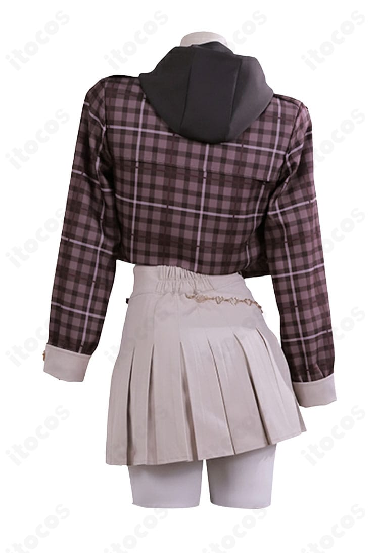 ホロライブ さくらみこ miCometベアブランド衣装 コスプレの背面フルビュー