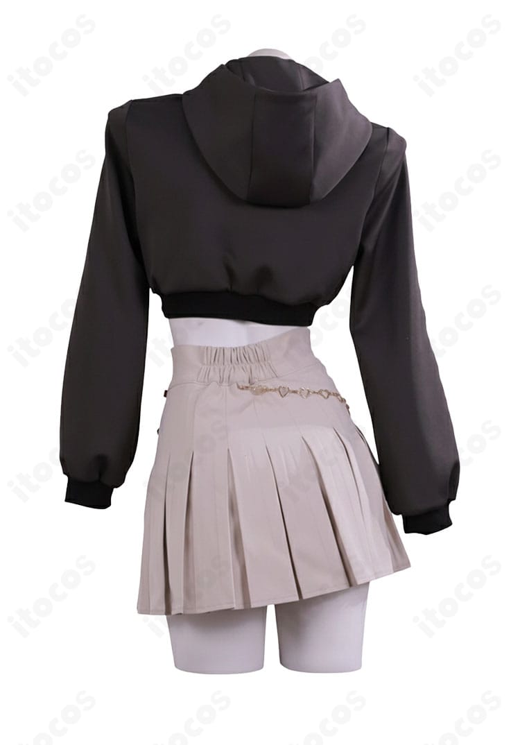 miCometベアブランド衣装 トップス（パーカー風）の背面ディテール