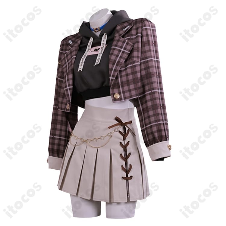 ホロライブ さくらみこ miCometベア衣装 再現度重視の学園系セット、撮影も快適 - 3枚目の画像