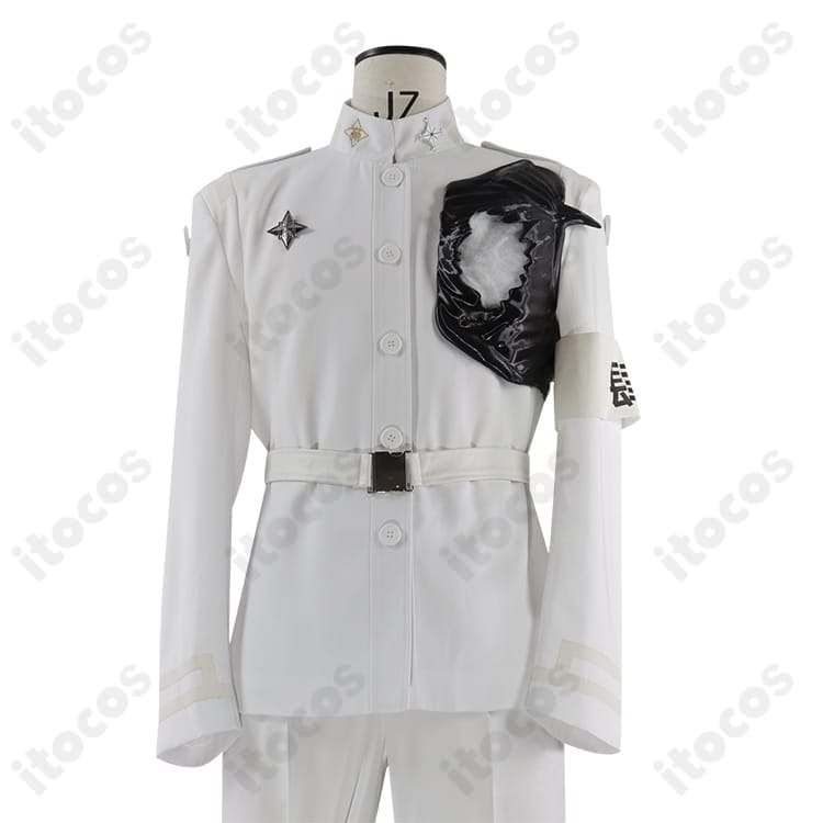 蒼月衛人 Ending006 白戦闘服コスプレ｜高再現でクール、イベントと撮影に最適な6点セット - 3枚目の画像