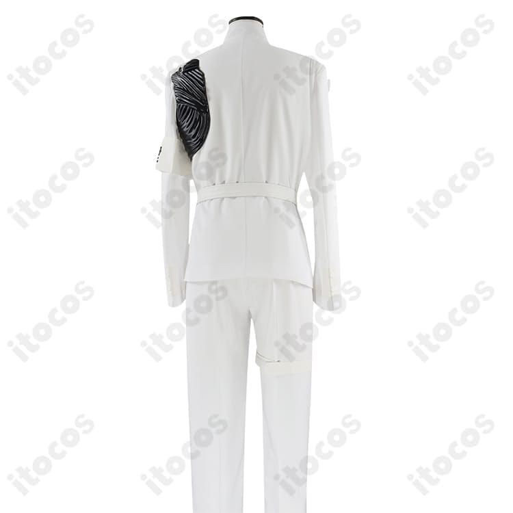 蒼月衛人 Ending006 白戦闘服コスプレ｜高再現でクール、イベントと撮影に最適な6点セット - 2枚目の画像