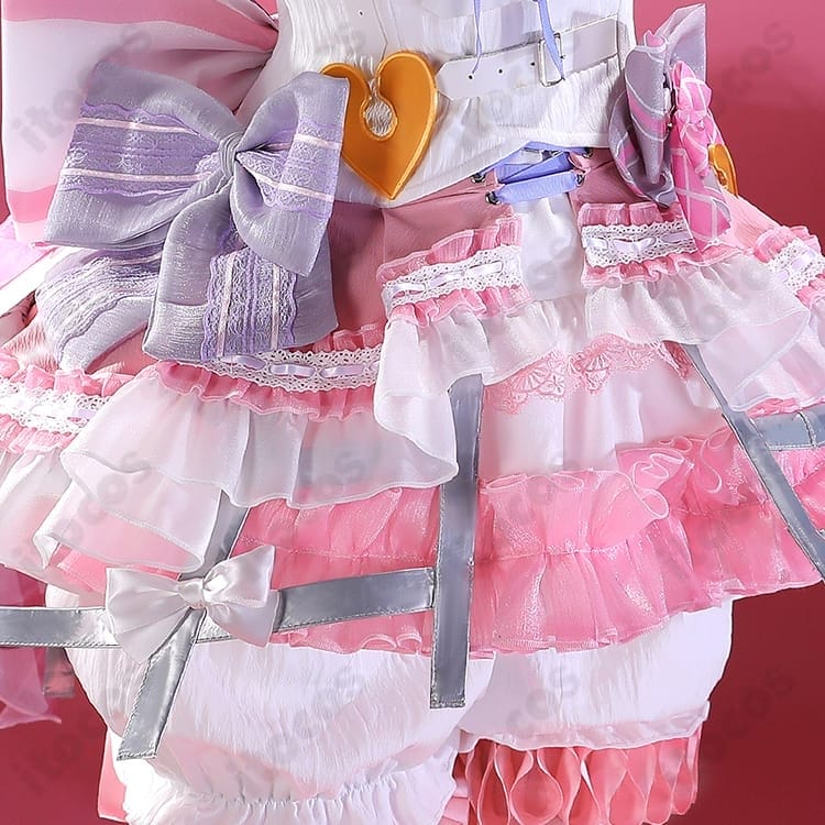 プロジェクトセカイ 暁山瑞希 ハイド・クリノリン衣装 高再現で撮影映え、上品で可憐なドレス - 3枚目の画像