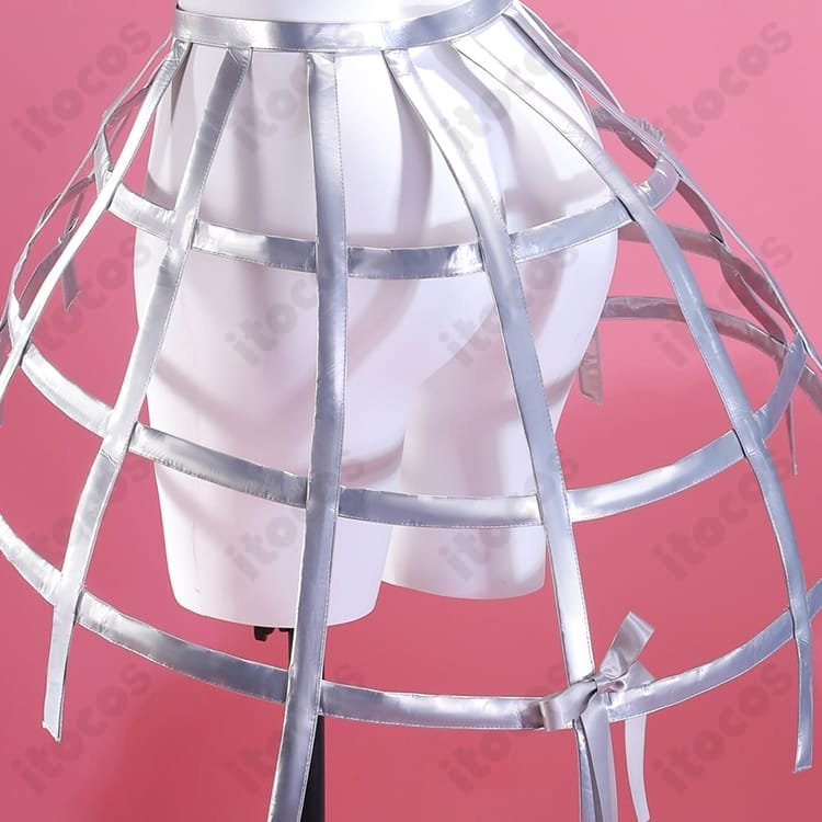 プロジェクトセカイ 暁山瑞希 ハイド・クリノリン衣装 高再現で撮影映え、上品で可憐なドレス - 4枚目の画像