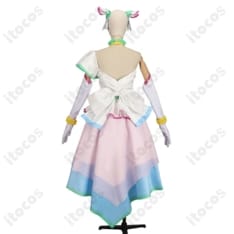 キミとアイドルプリキュア♪ キュアズキューン コスプレ衣装。高再現×軽やか着心地で撮影・イベントに最適 - 4枚目の画像（サムネイル）