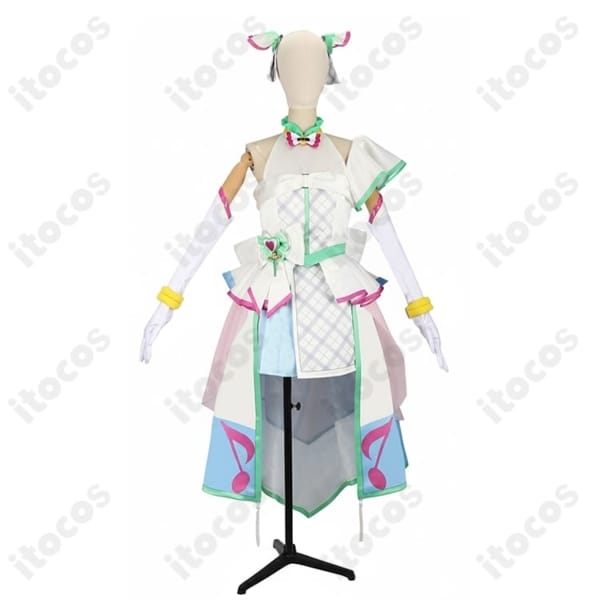 キミとアイドルプリキュア♪ キュアズキューン コスプレ衣装。高再現×軽やか着心地で撮影・イベントに最適