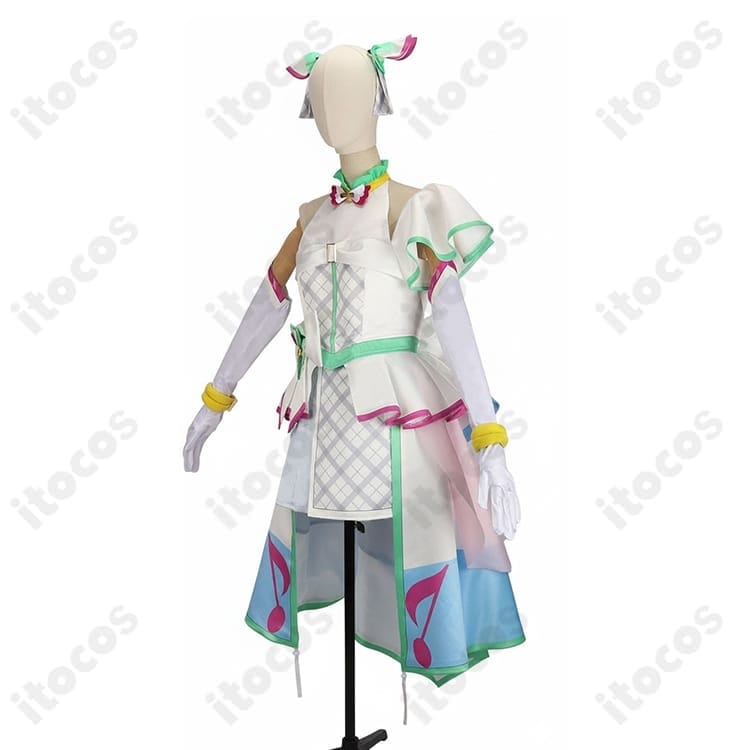 キミとアイドルプリキュア♪ キュアズキューン コスプレ衣装。高再現×軽やか着心地で撮影・イベントに最適 - 3枚目の画像