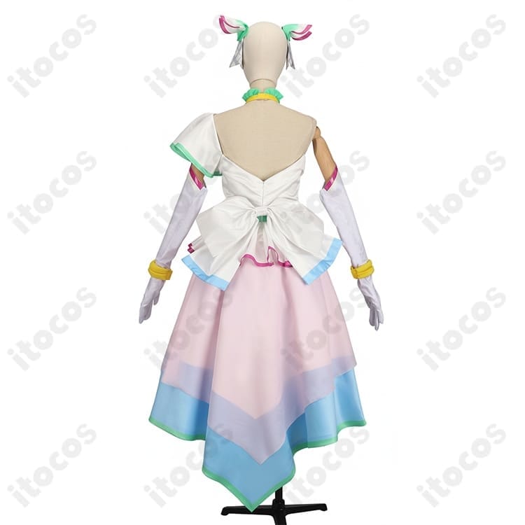 キミとアイドルプリキュア♪ キュアズキューン コスプレ衣装。高再現×軽やか着心地で撮影・イベントに最適 - 4枚目の画像
