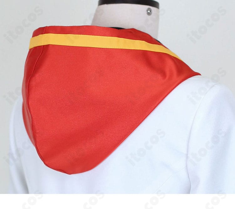 兎山悟 コスプレ 帽子ディテール。映画ver.の特徴的な形状とトリムを再現したアクセサリー。