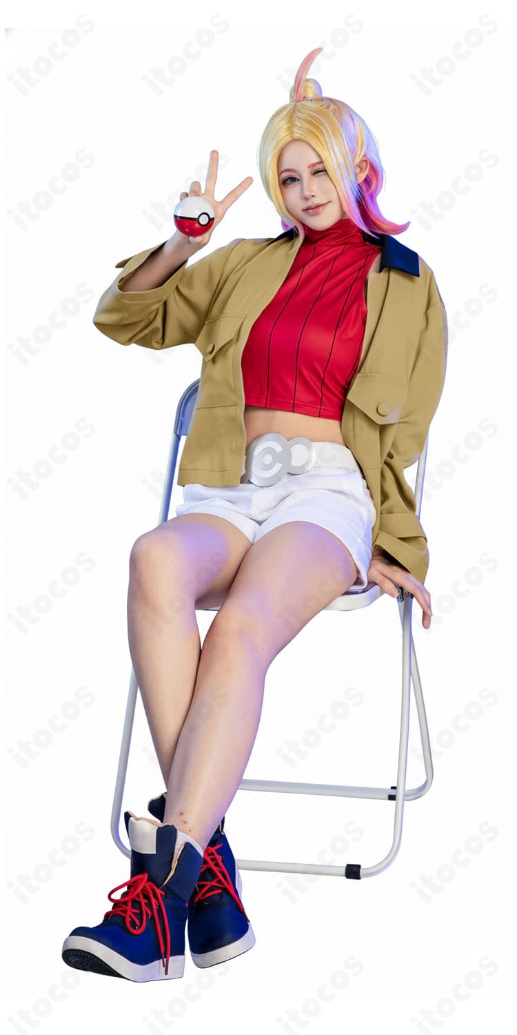 タウニー コスプレ着用例。快活な雰囲気を活かしたポージングで、キャラクターらしさを表現。