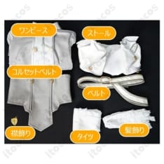 ソードアート・オンライン ムーンクレイドル 明日奈（アスナ）星王妃ドレス 高再現で撮影映え - 5枚目の画像（サムネイル）