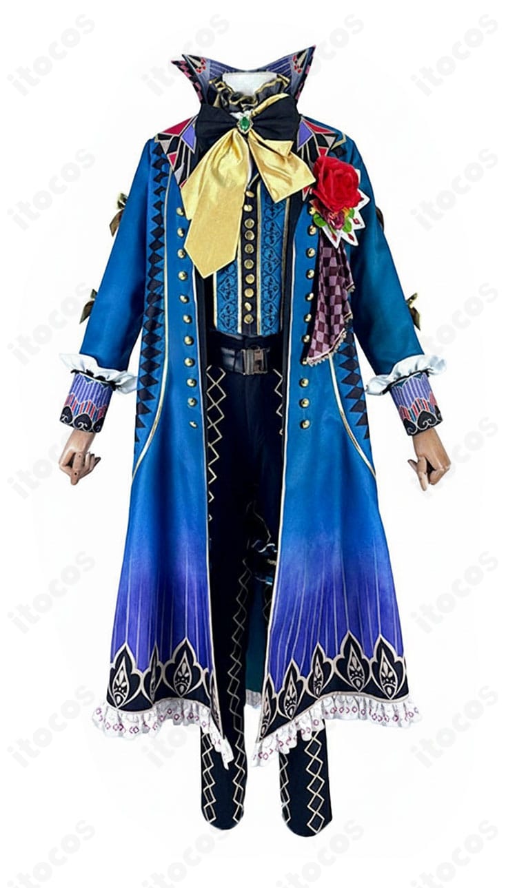 悪魔執事と黒い猫 ナック・シュタイン ハロウィン衣装の正面全体。フォーマルなシルエットと装飾を高再現。