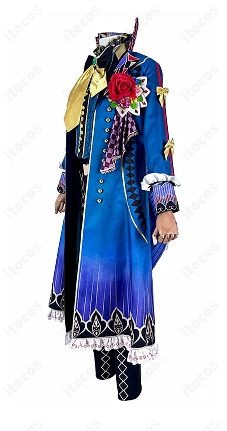 悪魔執事と黒い猫 ナック・シュタイン ハロウィン衣装の側面〜背面シルエット。ラインの美しさを確認可能。