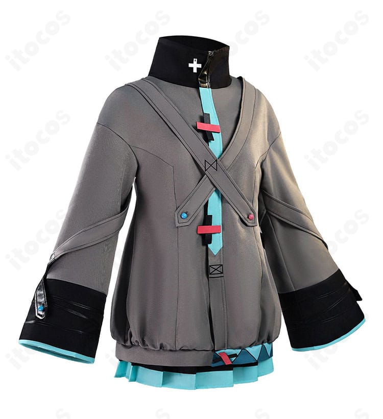 初音ミク衣装 側面アングル｜劇場版〈歌を届けたい〉のライン再現コスチューム