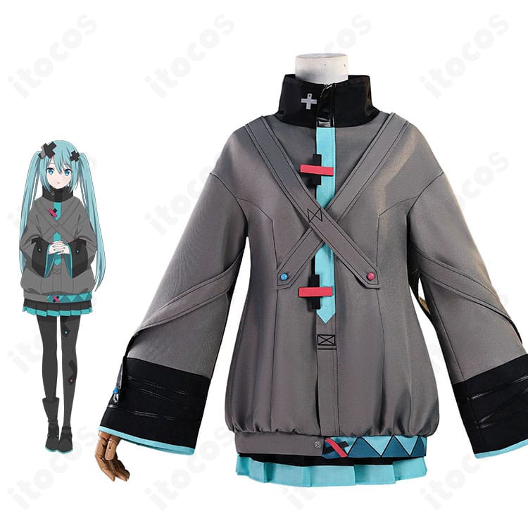 初音ミク衣装とキャラ比較画像｜劇場版プロセカ『歌を届けたい』高再現ディテール