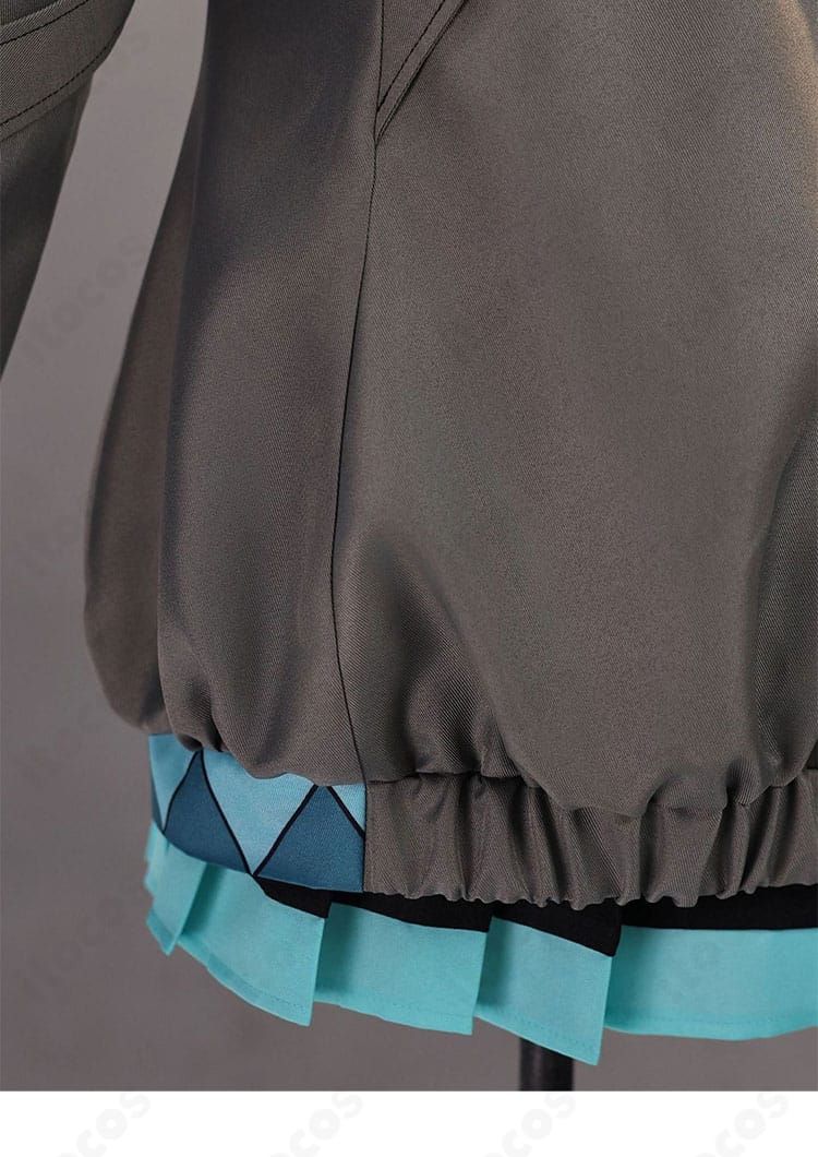 初音ミク衣装 裾装飾アップ｜軽やかなラインが映えるスカート設計