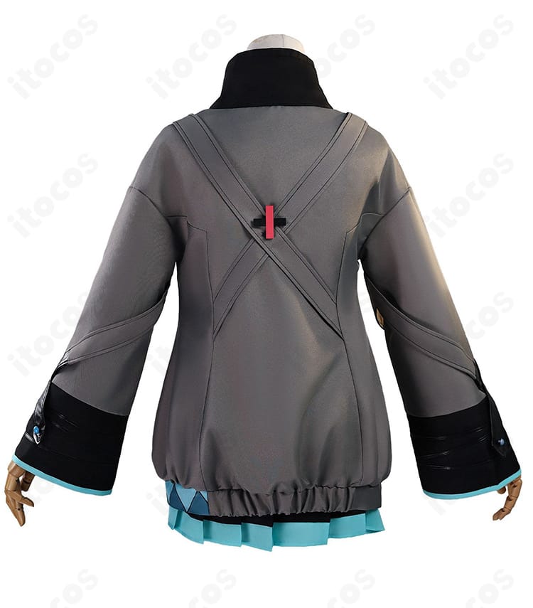 初音ミク衣装 背面デザイン｜劇場版プロセカの背中装飾を精密再現