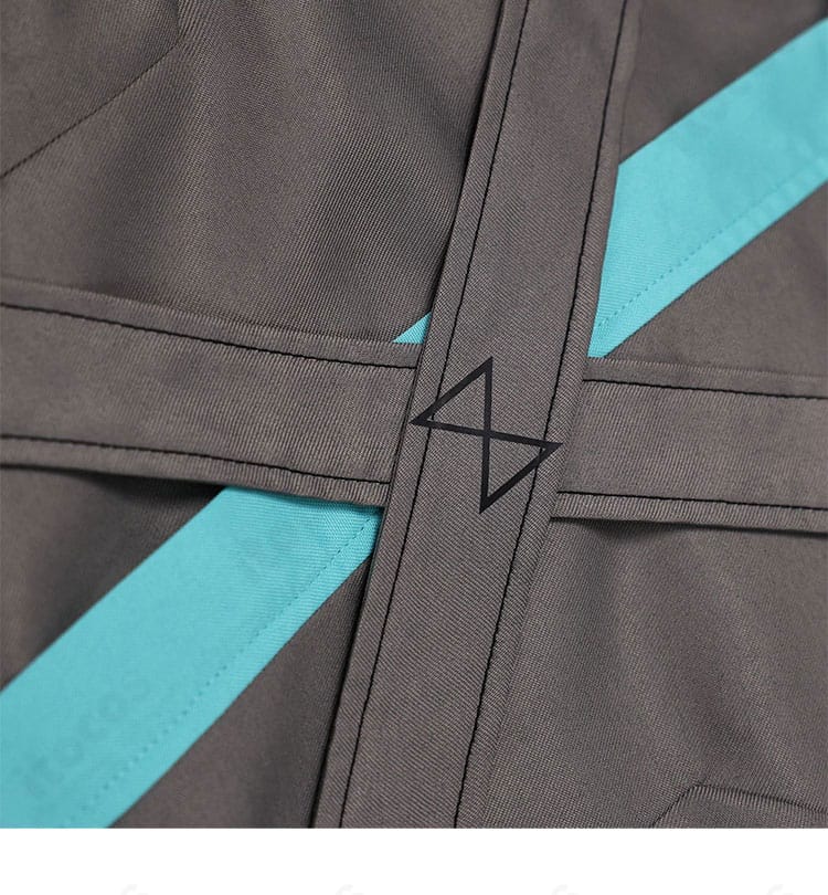 初音ミク衣装 結び紐ディテール｜手仕上げで再現した立体的な紐飾り