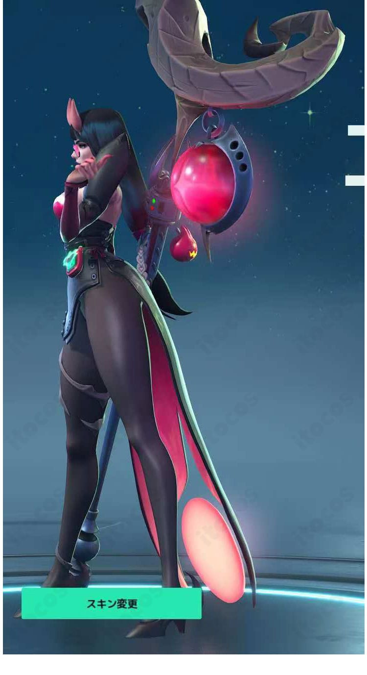 SUPERVIVE エヴァ コスプレ衣装 右側アングル。質感の良い生地と美しいラインを強調