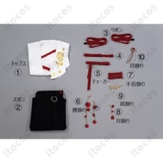 礼瀬マヨイ B・O・W「It's (k)not love?」高再現コスプレ 衣装一式で撮影・イベントに最適 - 4枚目の画像（サムネイル）