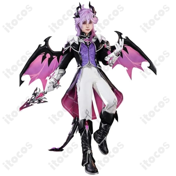 原神 ドゥリン人間形態コスプレ｜重厚コートで高再現、撮影映えのフルセット