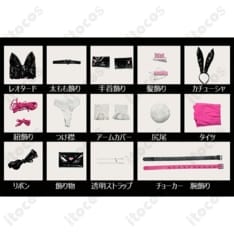 勝利の女神：NIKKE ベルベット バニー怪盗 高再現・快適伸縮で撮影会に最適 - 6枚目の画像（サムネイル）