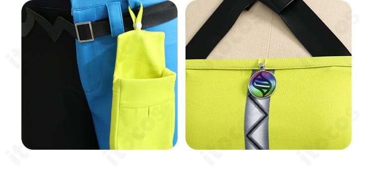 カナリィ コスプレ 胸飾り・腰飾りアクセサリーの質感と配置ディテール