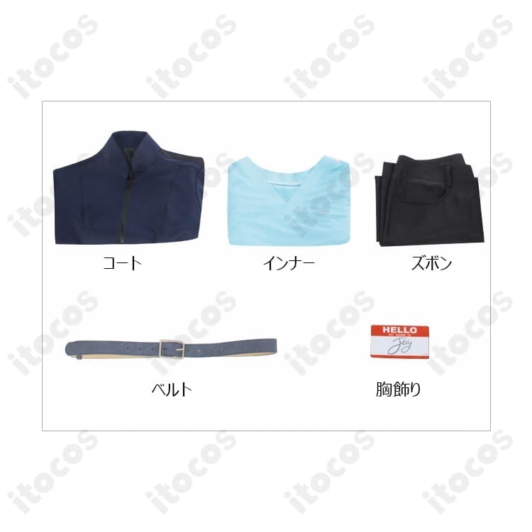 ズートピア2 ジュディ・ホップス 警官制服コスプレ衣装。高再現で動きやすく、撮影・イベントに最適 - 4枚目の画像